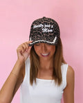 "Literally just a Mom" on Leopard Cap