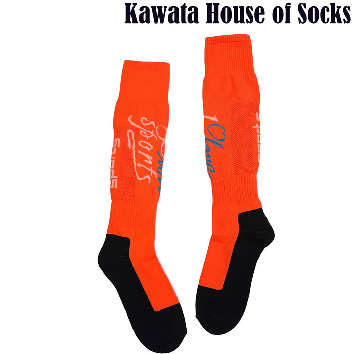 Long Athletic Sports Socks – Knee High Athletic Performance Socks for Running, Cycling, Football & Outdoor Sports