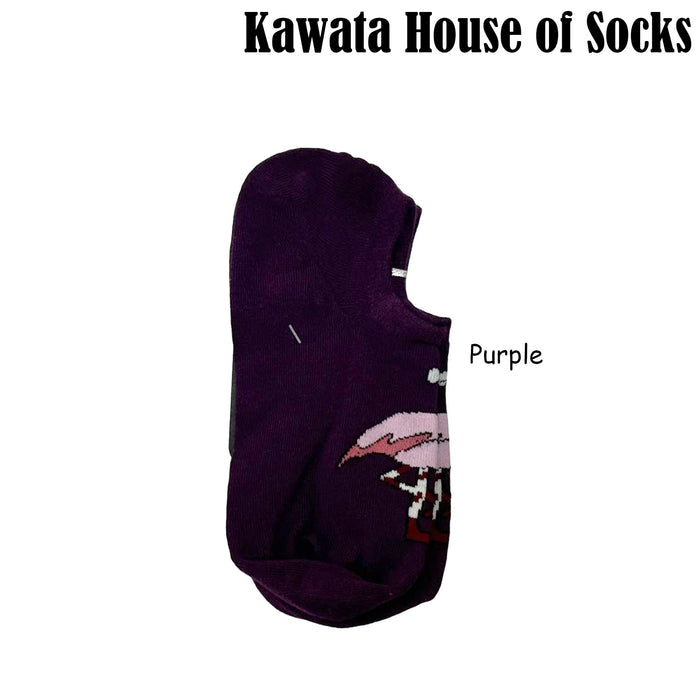 Low Cut Ankle Socks - Flamingo Christmas Socks