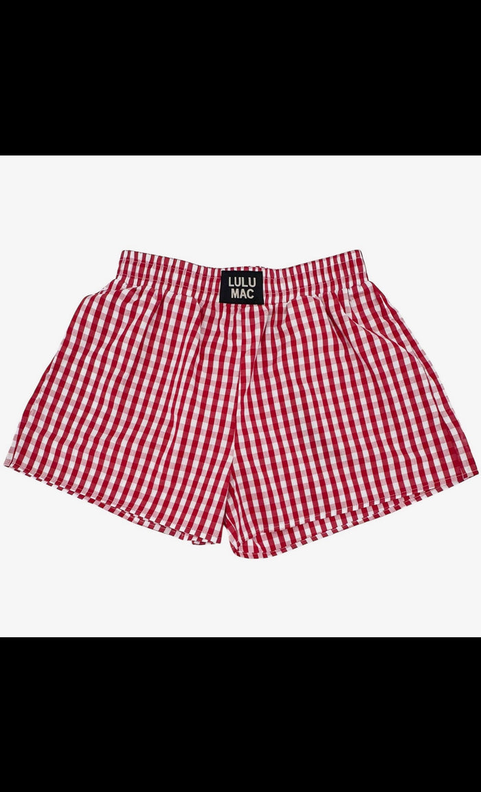 LULU MAC Gingham Shorts
