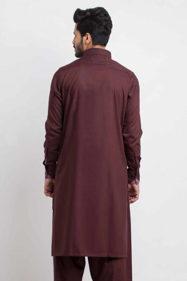 Maroon Classic Shalwar Kameez AI-SHKZ-00145