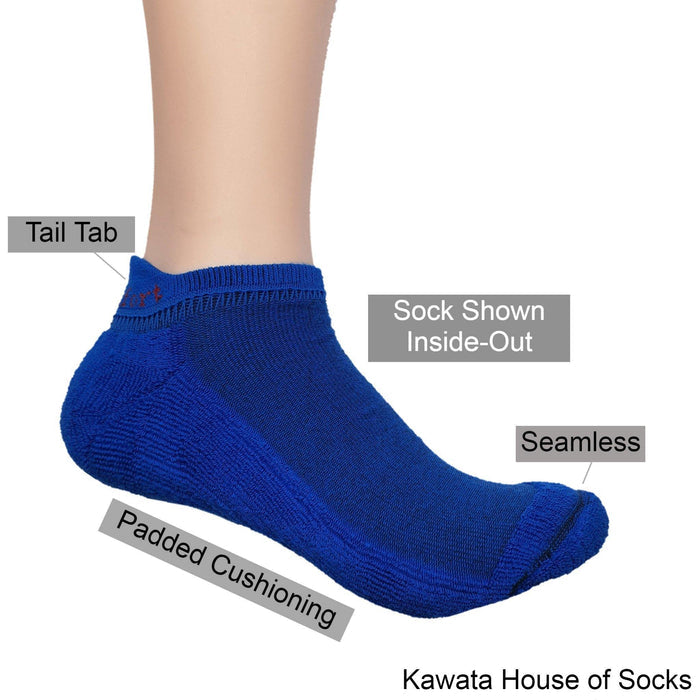 Men Tail Tab Padded Socks - Kawata House of Socks