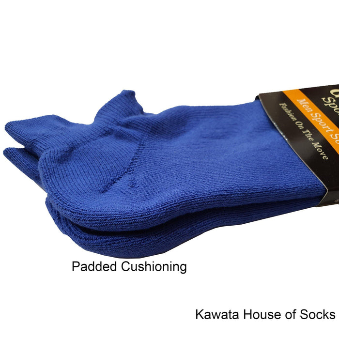 Men Tail Tab Padded Socks - Kawata House of Socks