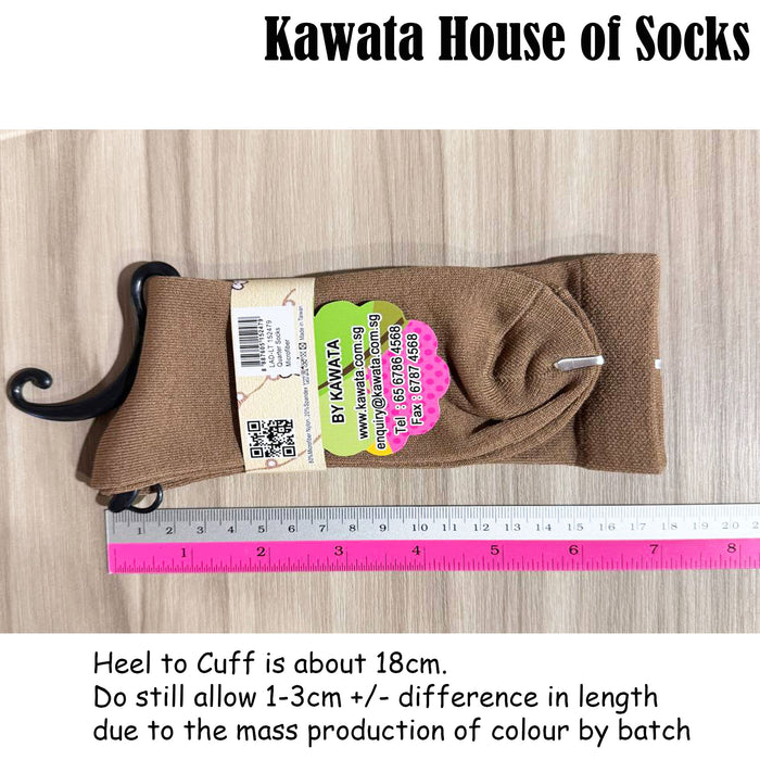 Microfiber Quarter Socks