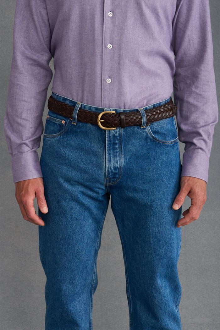 Mid Blue Light Wash Denim Jeans