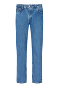 Mid Blue Light Wash Denim Jeans