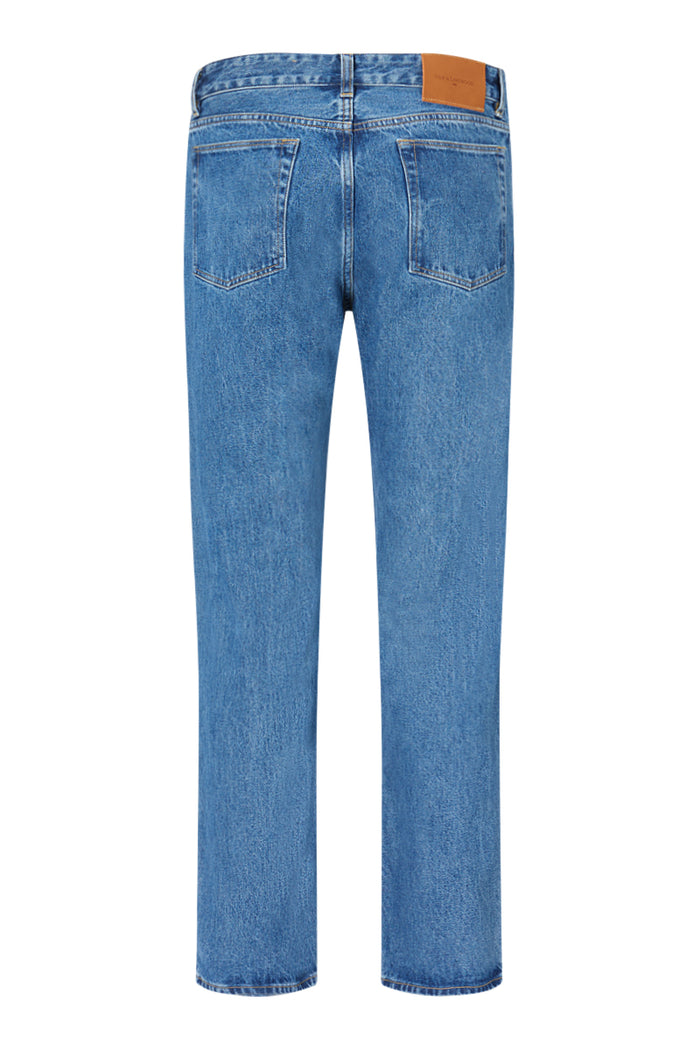 Mid Blue Light Wash Denim Jeans