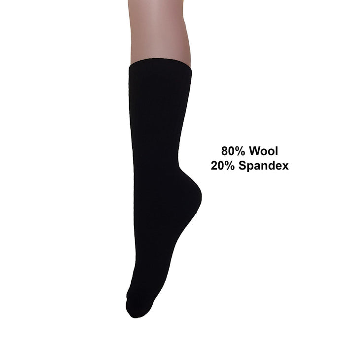 Mid Calf Wool Socks (Unisex) / Mid Calf Winter Socks - Kawata House of Socks