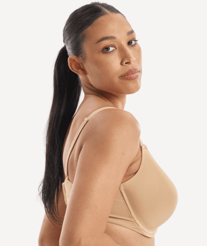 Nala Knockout Padded T-shirt Bra - Almond Milk
