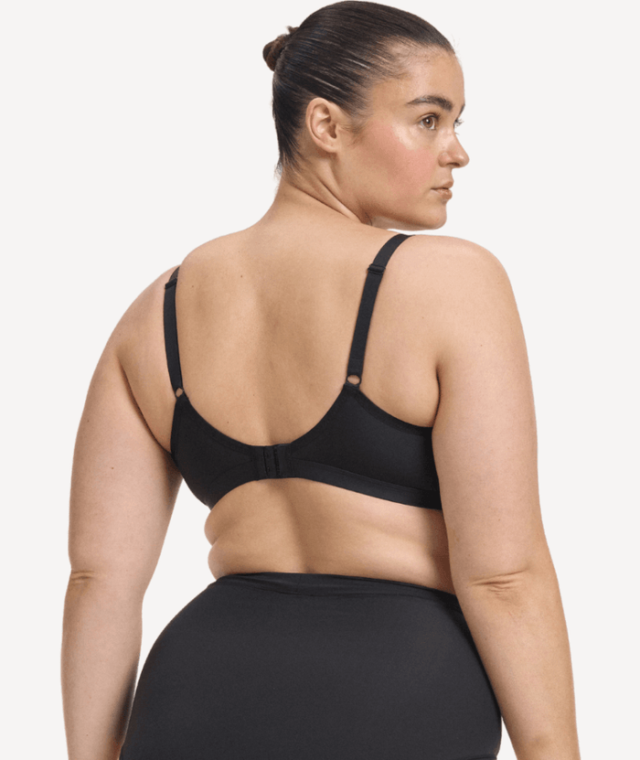 Nala Maternity Comfort Wirefree Bralette Bra - Licorice