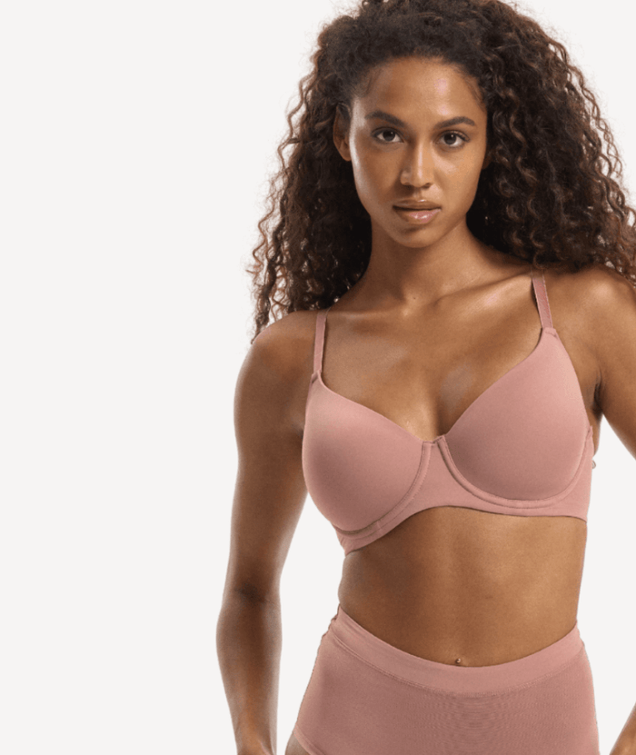 Nala Padded Flexiwire Bra - Desert Dust
