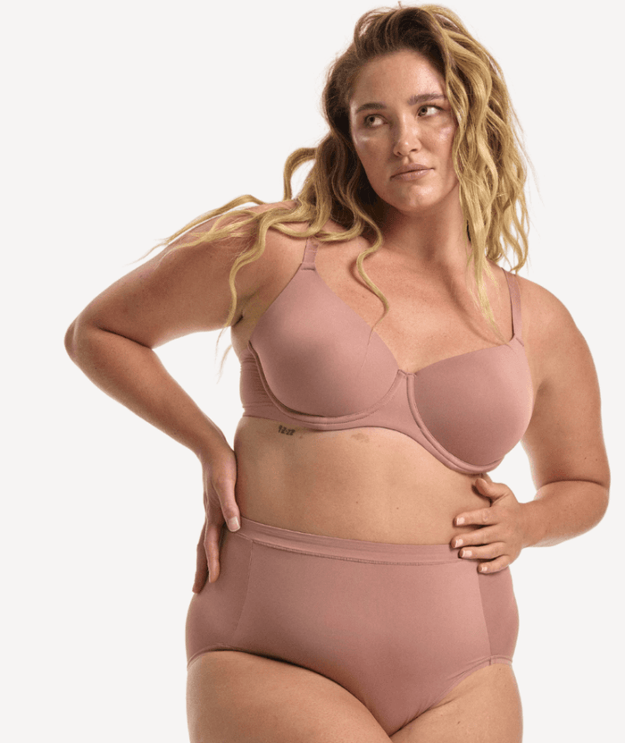 Nala Padded Flexiwire Bra - Desert Dust