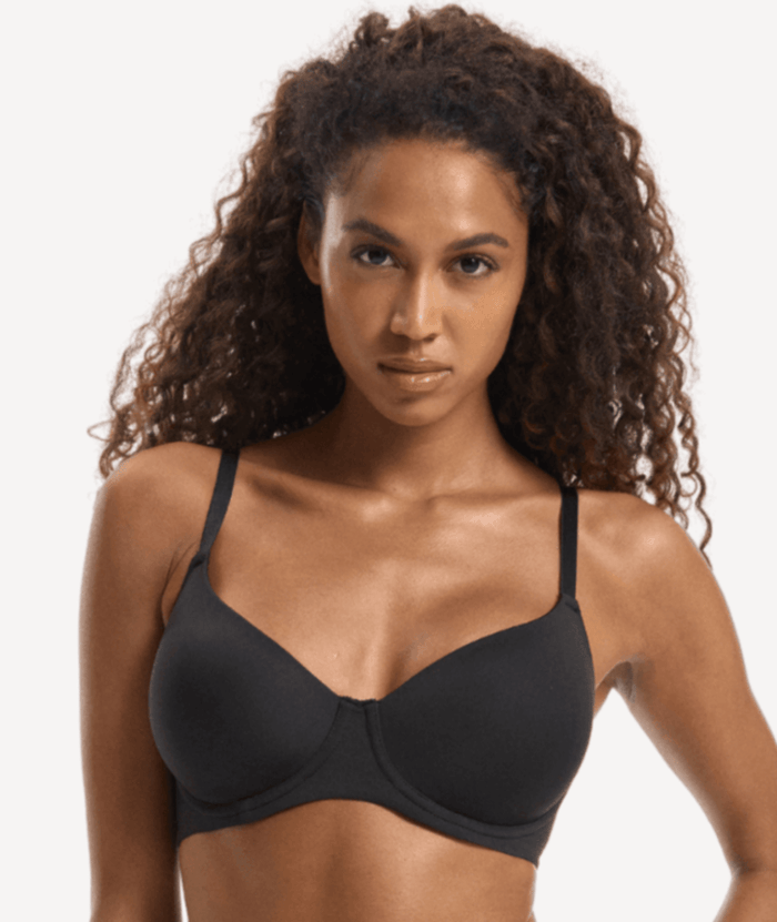 Nala Padded Flexiwire Bra Bras - Licorice