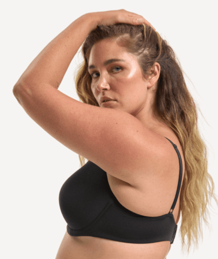 Nala Padded Flexiwire Bra Bras - Licorice