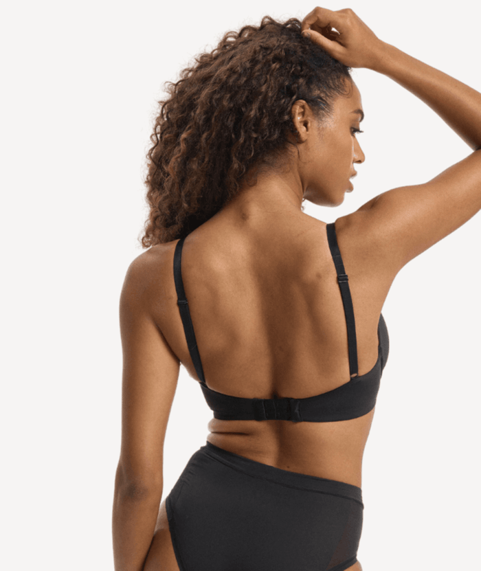 Nala Padded Flexiwire Bra Bras - Licorice