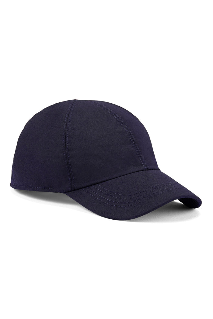 Navy Flannel Baseball Cap