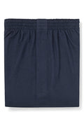 Navy Herringbone Brushed Cotton Boxer Shorts