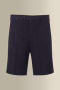 Navy Seersucker Shorts