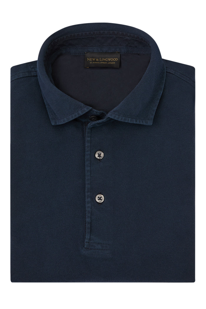 Navy Short Sleeve Polo Shirt
