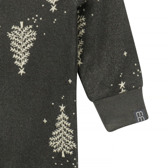 Baby Neutral Green Christmas Tree Snug Fitting Footless Pajamas Sleepwear Modern Moments™ by Gerber®