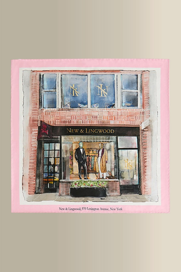 New York Store Silk Pocket Square
