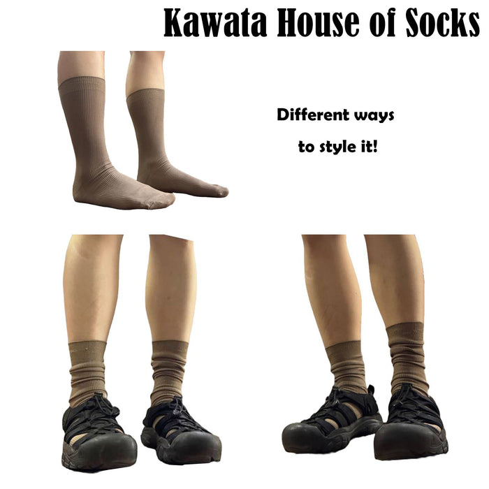 Nylon Long Business Socks | Bundle of 3 Pairs