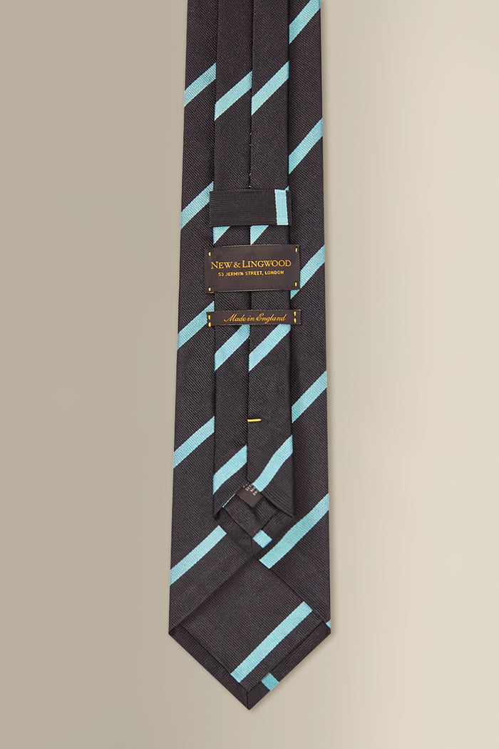OE Stripe Woven Silk Tie