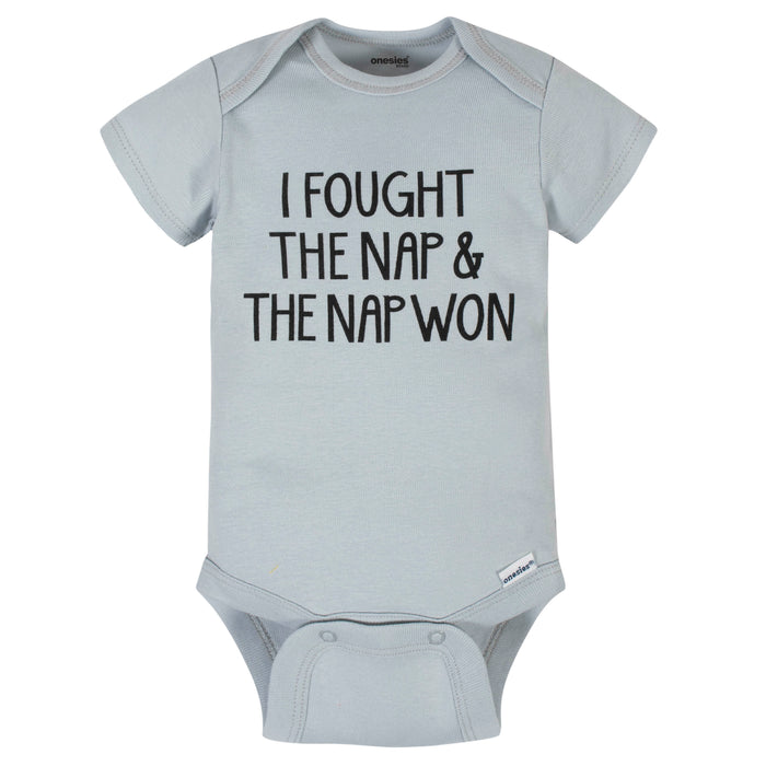 8-Pack Funny Baby Onesies® Brand Bodysuits-Gerber Childrenswear