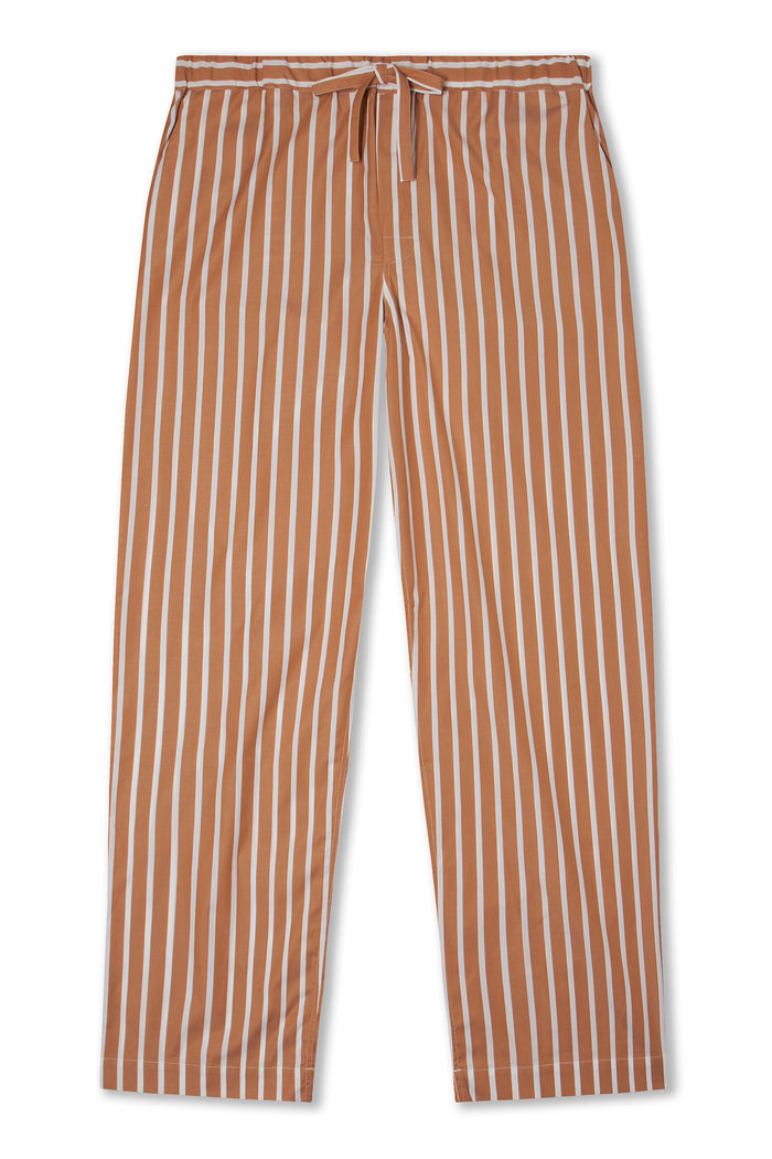 Orange & White Wide Stripe Lounge Trousers