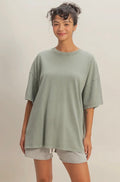 Oversized Mineral Washed Tee