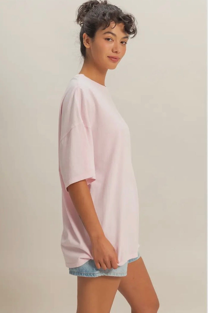 Oversized Mineral Washed Tee