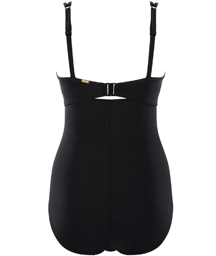 Panache Swimwear Anya Riva Balconnet Underwired Swimsuit - Black
