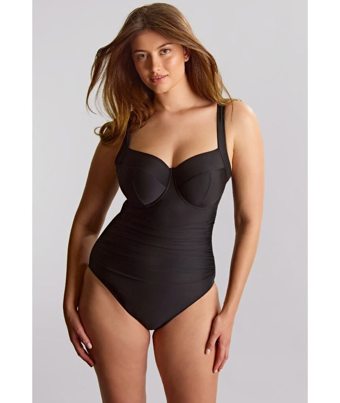Panache Swimwear Signature Zadie Full Cup One Piece Swimsuit - Signature Black