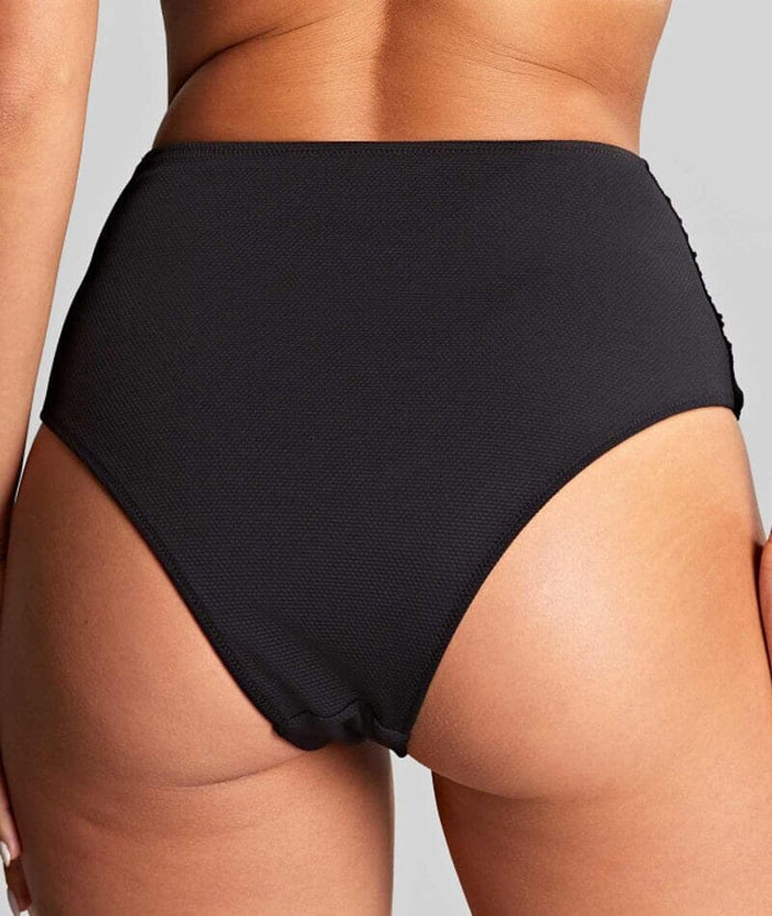 Panache Swimwear Spirit Ella High Waist Brazilian Pant - Black Swim