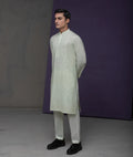 Pastel mint Cotton Jacquard