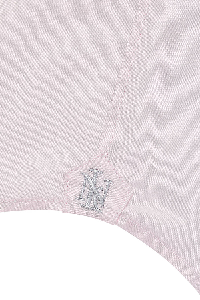 Pink St James' Collar Classic Fit Double Cuff Poplin Shirt