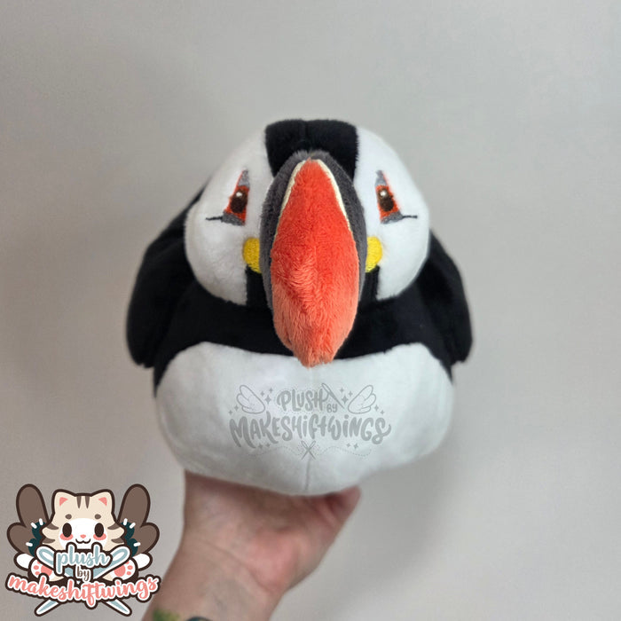Puffin plush (minky beak)