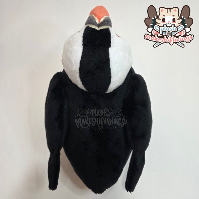 Puffin plush (minky beak)