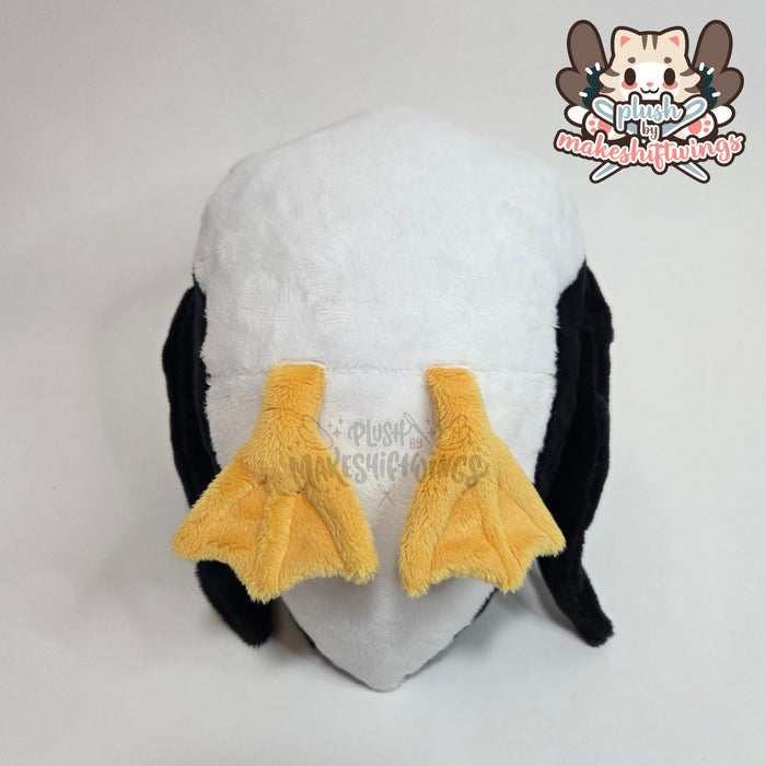 Puffin plush (minky beak)