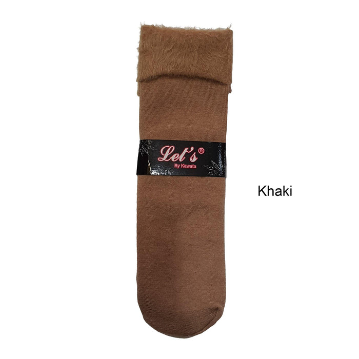 Quarter Fuzzy Socks / Winter Socks - Kawata House of Socks