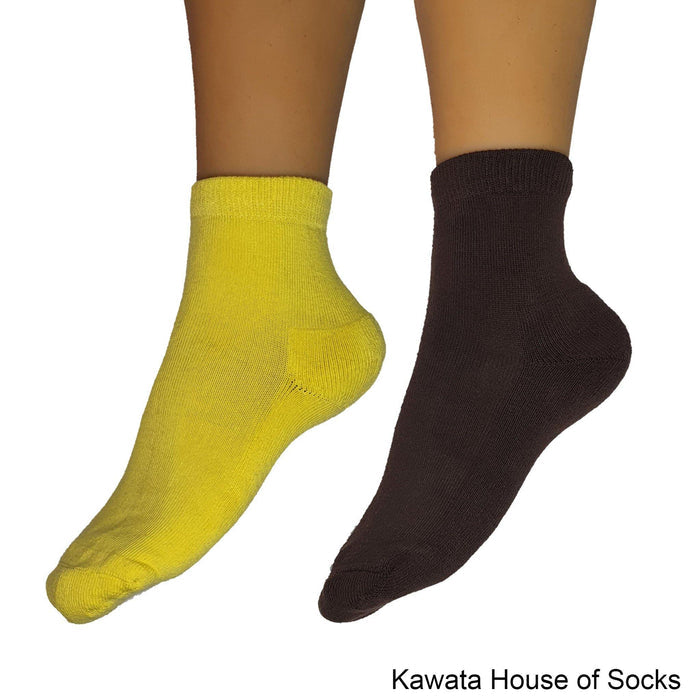 Quarter Padded Socks for Women - Kawata House of Socks
