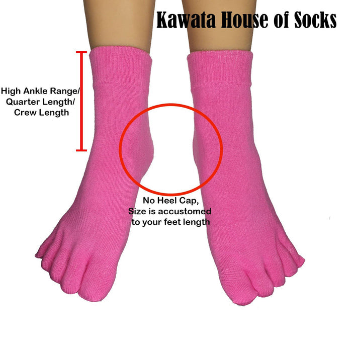 Quarter Toe Socks for Ladies - Kawata House of Socks