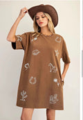 Rodeo T-shirt Dress