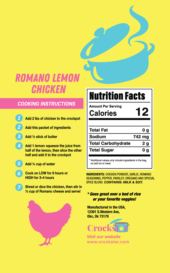 Romano Lemon Chicken