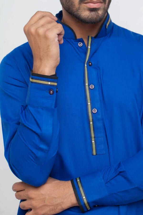 Royal Blue Shalwar Kameez AI-SHKZ-00141