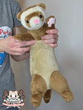 Sable ferret plush