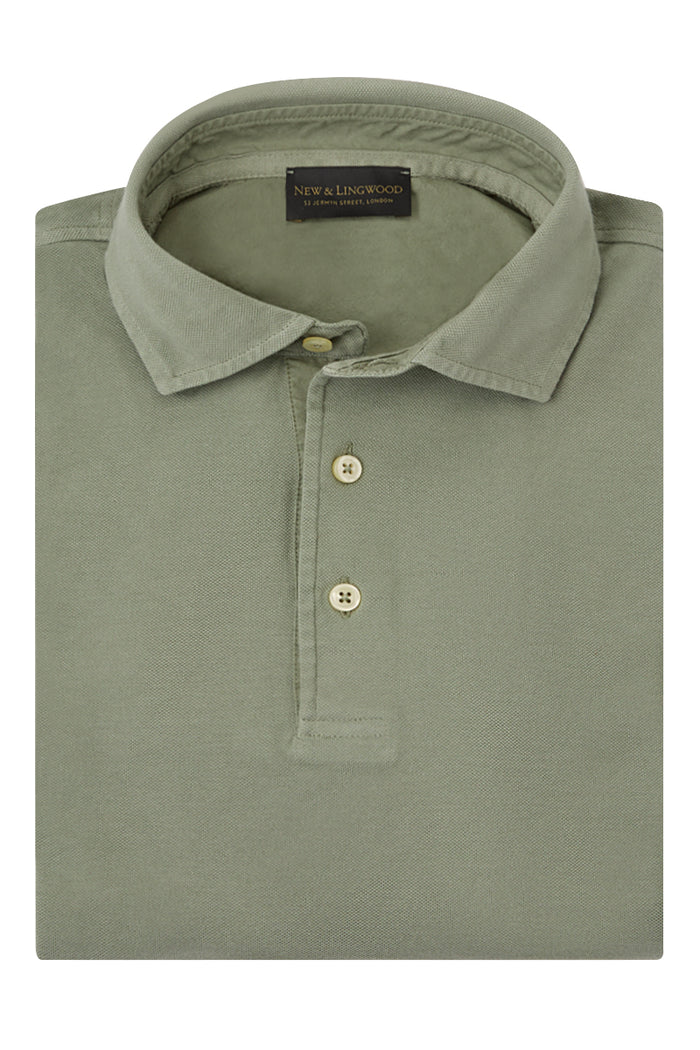 Sage Short Sleeve Polo Shirt