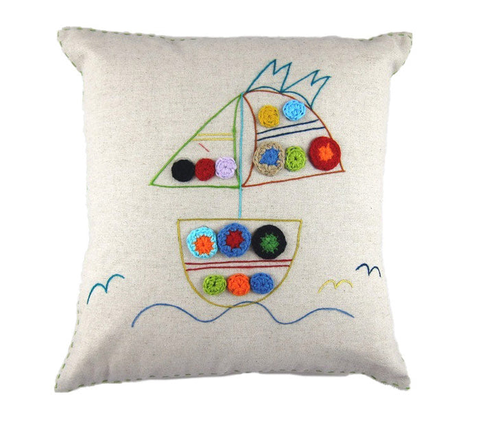 Sailboat Pillow