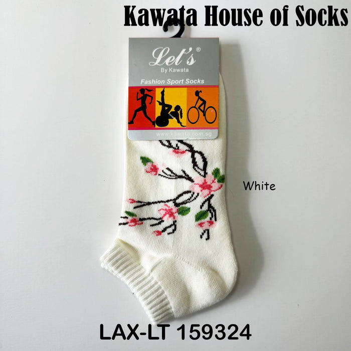 Sakura Padded Ankle Socks