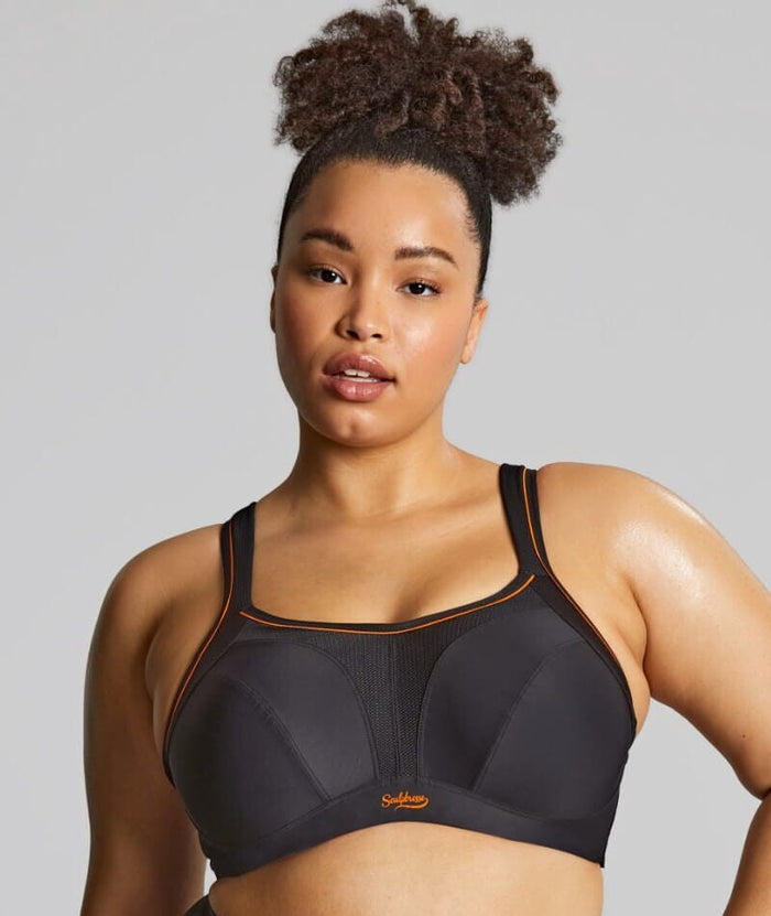 Sculptresse Activate Non Padded Underwired Sports Bra - Black Bras